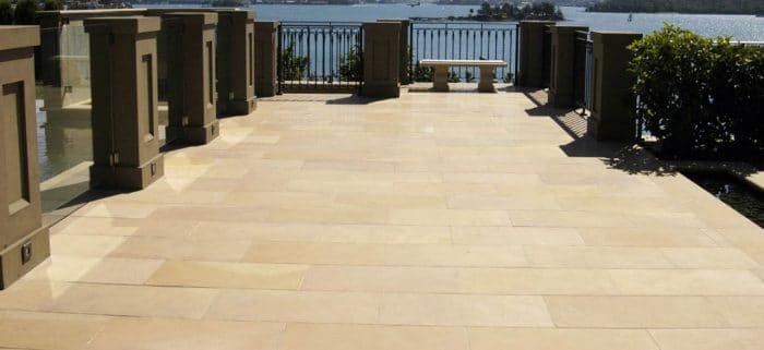 600 900 Single Size Pack 20m2 Golden Sand Pave World