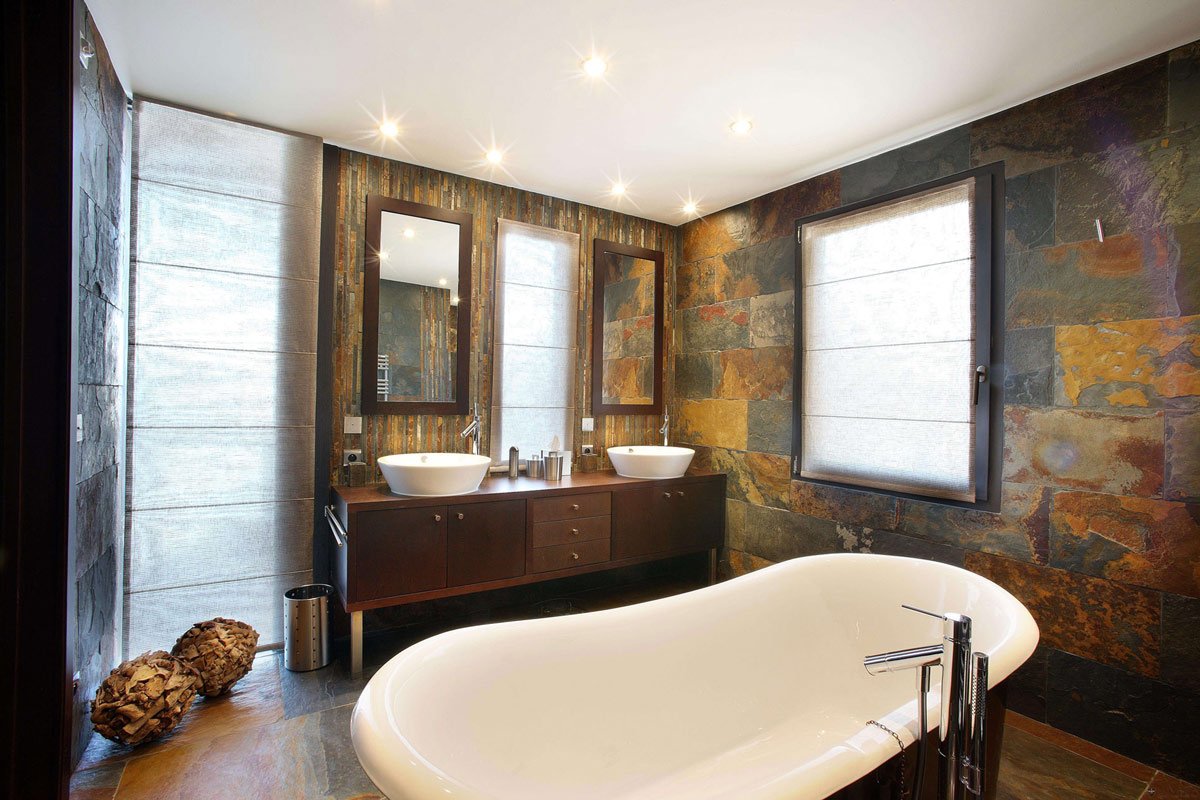 slate wall tiles bathroom | home design slate wall tiles bathroom | home design