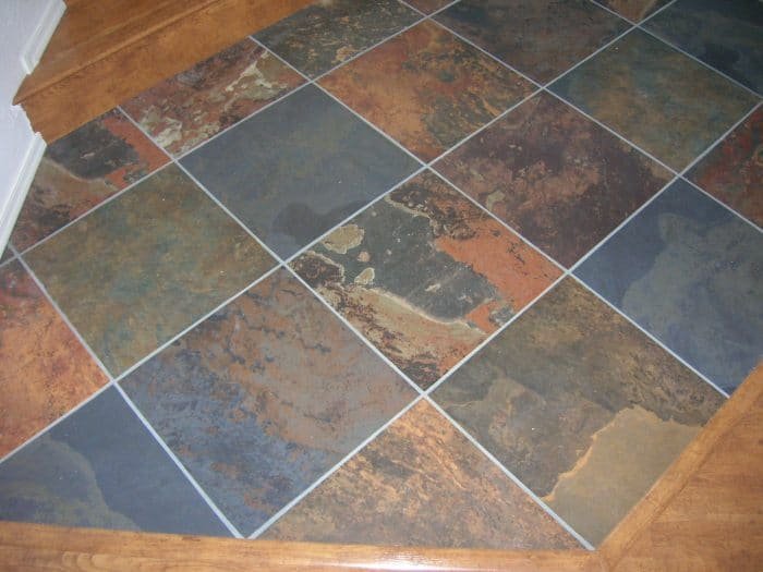 300x300 Mm 33 44 M2 Jak Multi Color Slate Tiles Multi Color Slate Floor Tiles